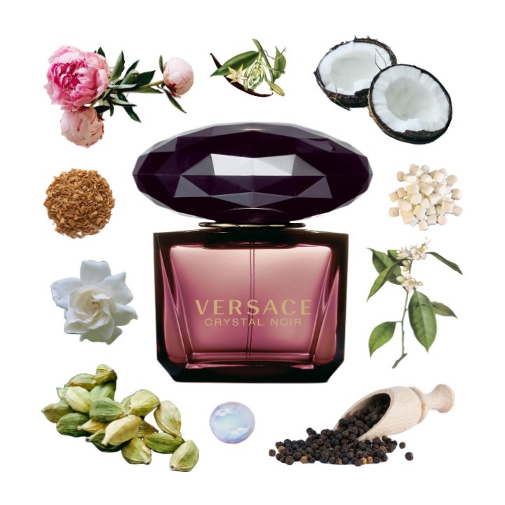 ✨ Versace Crystal Noir – سرّ الجاذبية الأنثوية الراقية